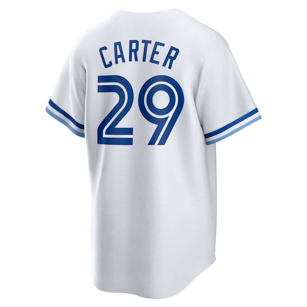 Men's Nike Joe Carter White Toronto Blue Jays Home Cooperstown Collection Player Jersey