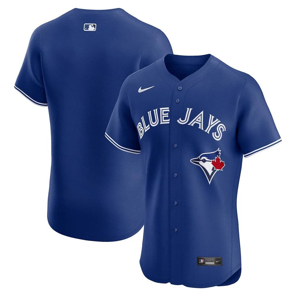 Maillot d'élite alternatif des Blue Jays de Toronto Nike bleu clair pour hommes