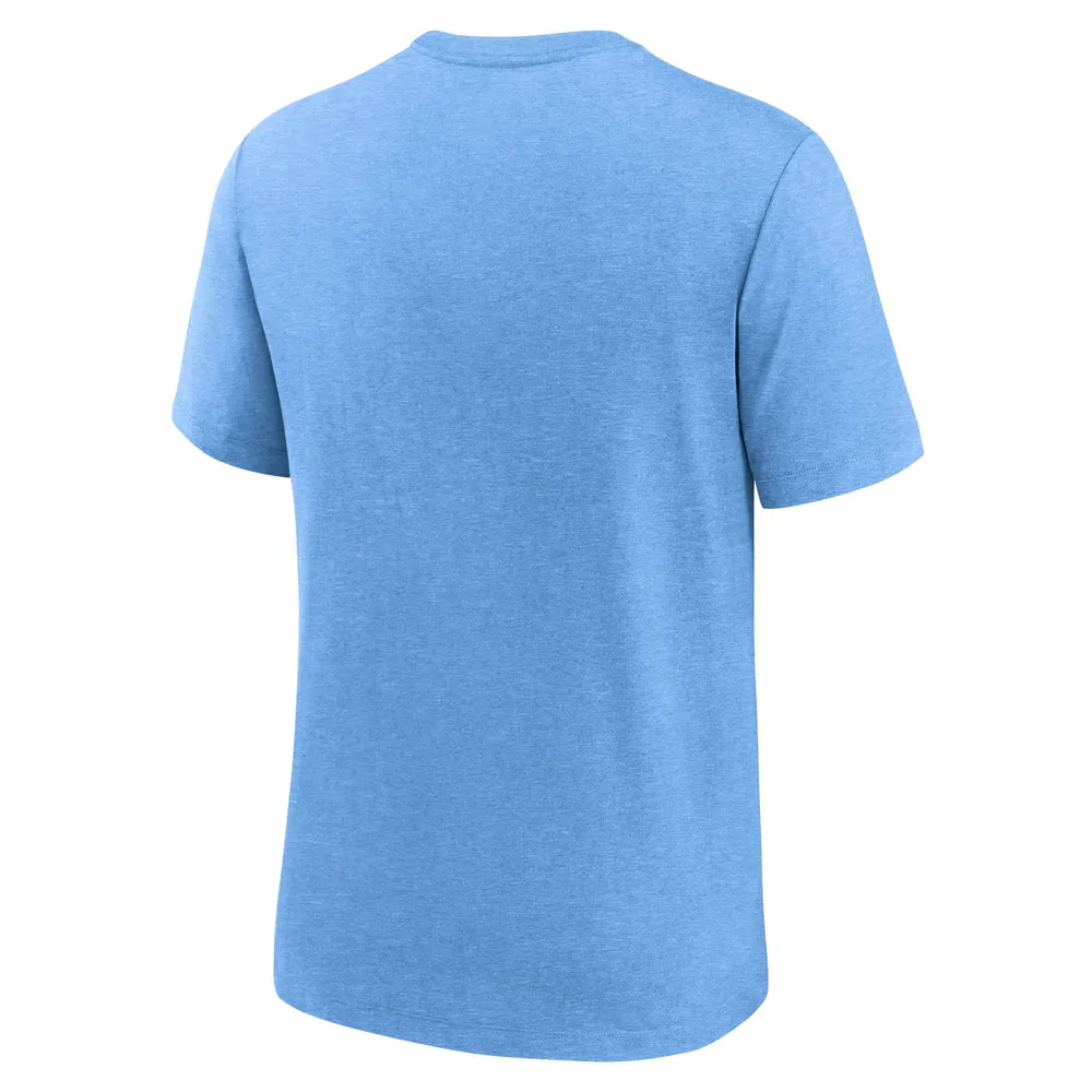 T-shirt Performance à trois mélanges Early Work des Blue Jays de Toronto Nike, bleu clair pour homme