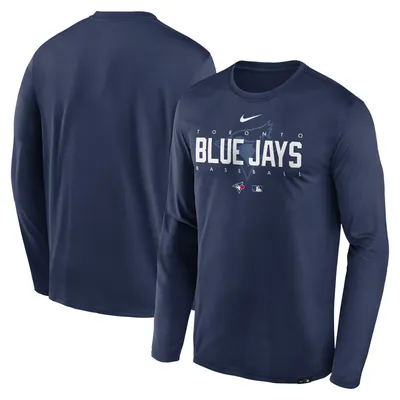 Lids Toronto Blue Jays Nike Authentic Collection Game Raglan Performance  Long Sleeve T-Shirt