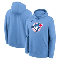 Sweat à capuche Nike bleu poudre Toronto Blue Jays Cooperstown Collection Club pour homme