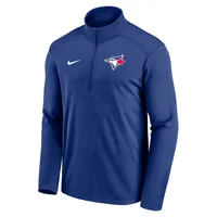 Men's Nike Royal Toronto Blue Jays Agility Pacer Performance Half-Zip - Top