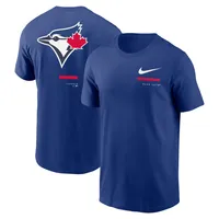 Lids Toronto Blue Jays Nike Over the Shoulder T-Shirt - Royal