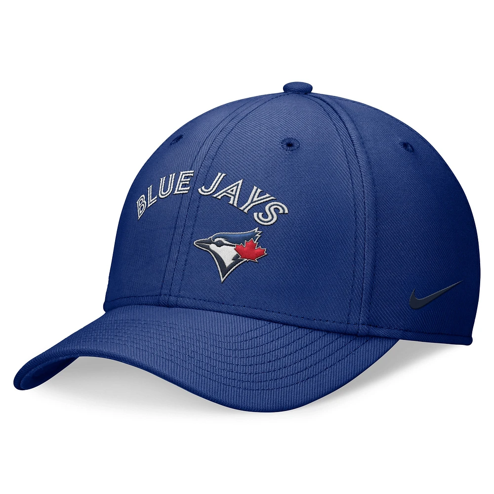 Casquette Nike Royal Toronto Blue Jays Primetime Performance SwooshFlex pour homme