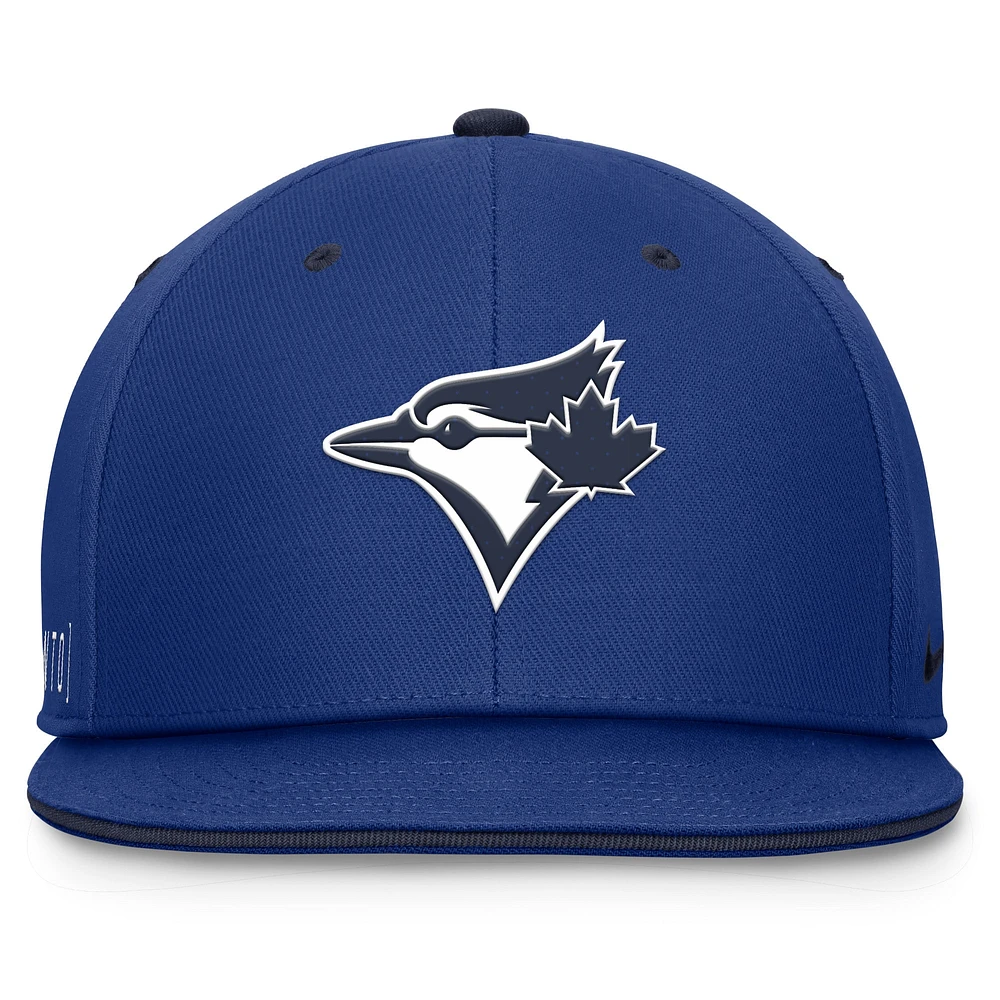 Men's Nike Royal Toronto Blue Jays Primetime Pro Performance Snapback Hat