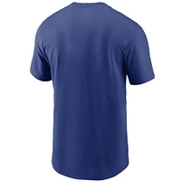 T-shirt Nike Royal Toronto Blue Jays pour homme avec logo de l'équipe