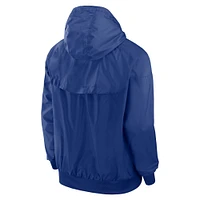 Coupe-vent à fermeture éclair intégrale Nike Royal Toronto Blue Jays Windrunner pour homme