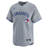 Men's Nike Vladimir Guerrero Jr. Gray Toronto Blue Jays Road Limited Player Jersey