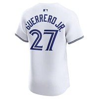 Maillot Nike Vladimir Guerrero Jr. blanc domicile élite des Blue Jays de Toronto pour homme