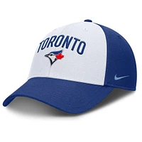 Men's Nike White/Royal Toronto Blue Jays Club Performance Adjustable Hat