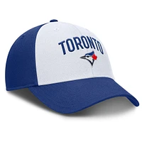 Men's Nike White/Royal Toronto Blue Jays Club Performance Adjustable Hat
