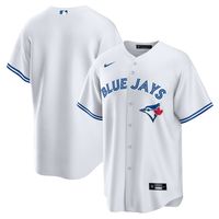 Men's Nike White Toronto Blue Jays Home Blank Replica Jersey