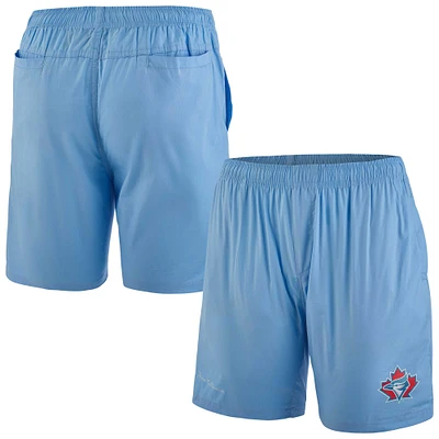 Short de bain Peace Collective bleu poudré pour hommes des Blue Jays Toronto Essentials