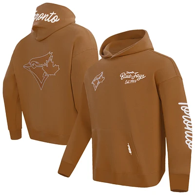 Sweat à capuche enfiler Pro Standard Brown Toronto Blue Jays Paint the City pour homme