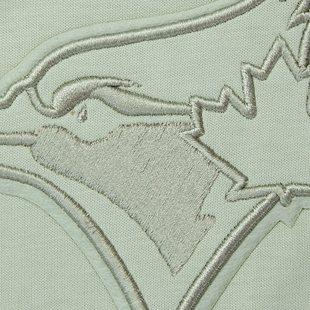 Sweat à capuche neutre manches courtes Pro Standard vert clair pour hommes des Blue Jays de Toronto