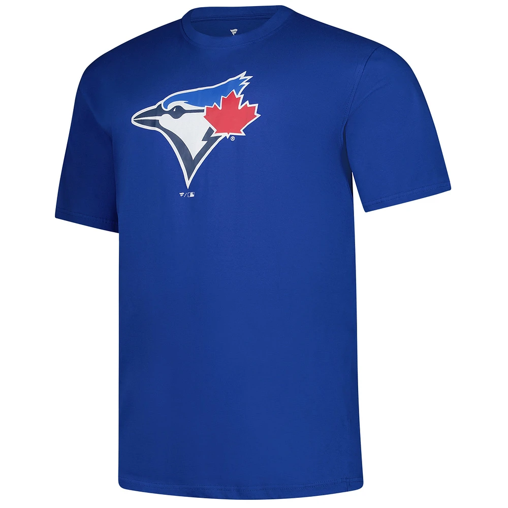Men's Profile Royal Toronto Blue Jays Big & Tall Primary Logo T-Shirt