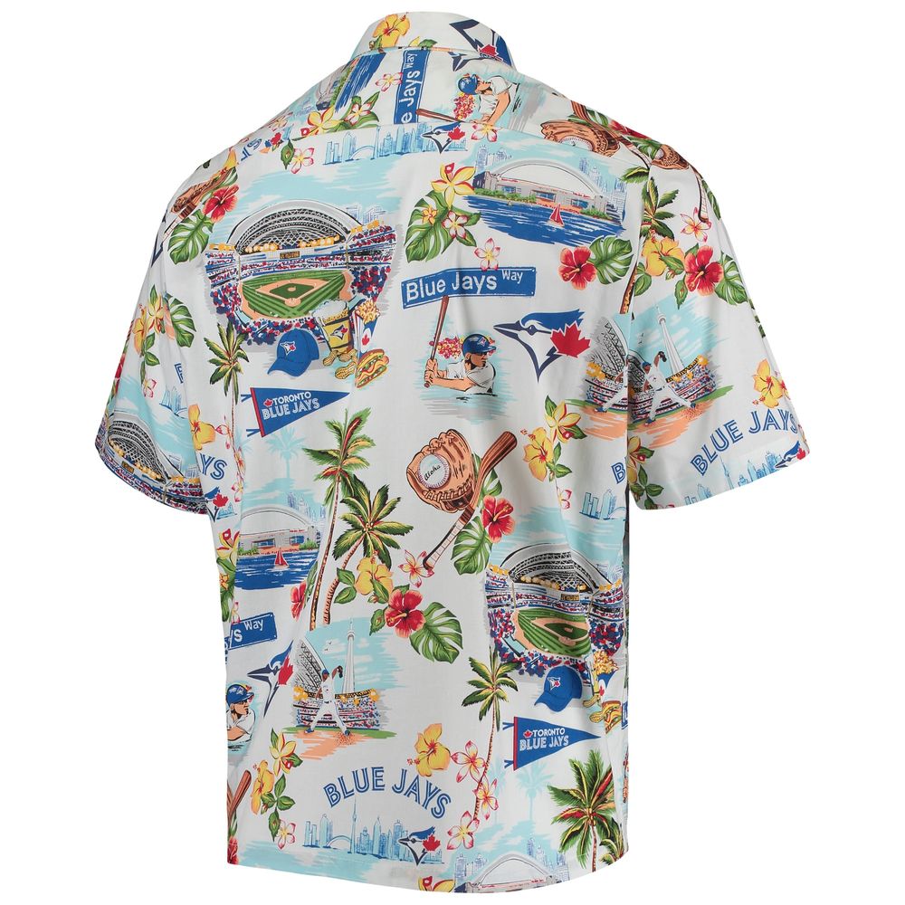 Reyn Spooner Blue Jays Scenic Button-Up Shirt - Men's