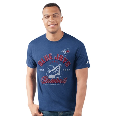 Men's Starter  Royal Toronto Blue Jays Prime Time Batter T-Shirt
