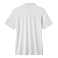 Men's TravisMathew White Toronto Blue Jays Top Recruit Tri-Blend Polo