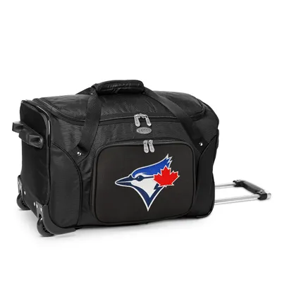 Toronto Blue Jays MOJO 22" 2-Wheeled Duffel Bag - Black
