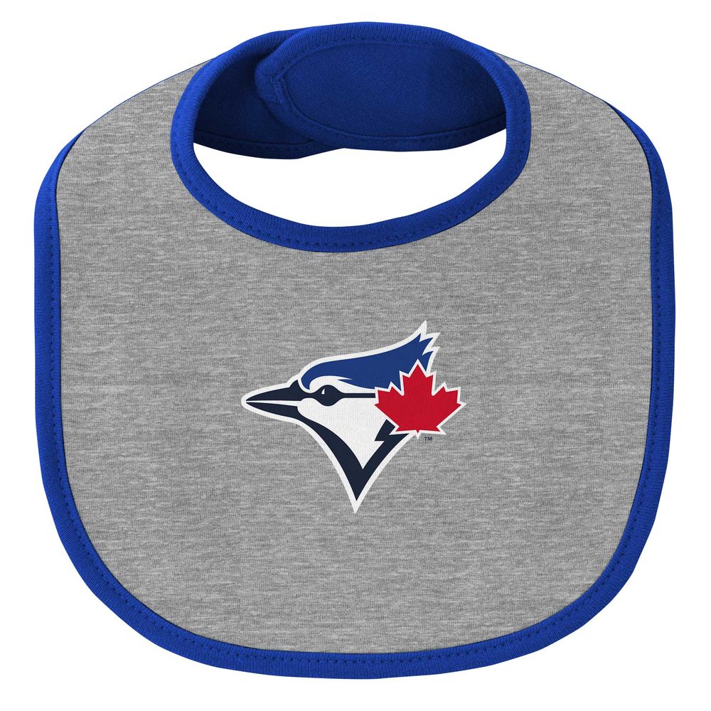 Outerstuff Newborn & Infant Blue/Heather Gray Toronto Blue Jays