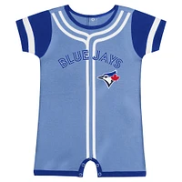 Barboteuse Fast Pitch des Blue Jays de Toronto bleu poudre pour nouveau-nés et nourrissons