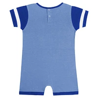 Newborn & Infant Powder Blue Toronto Jays Fast Pitch Romper