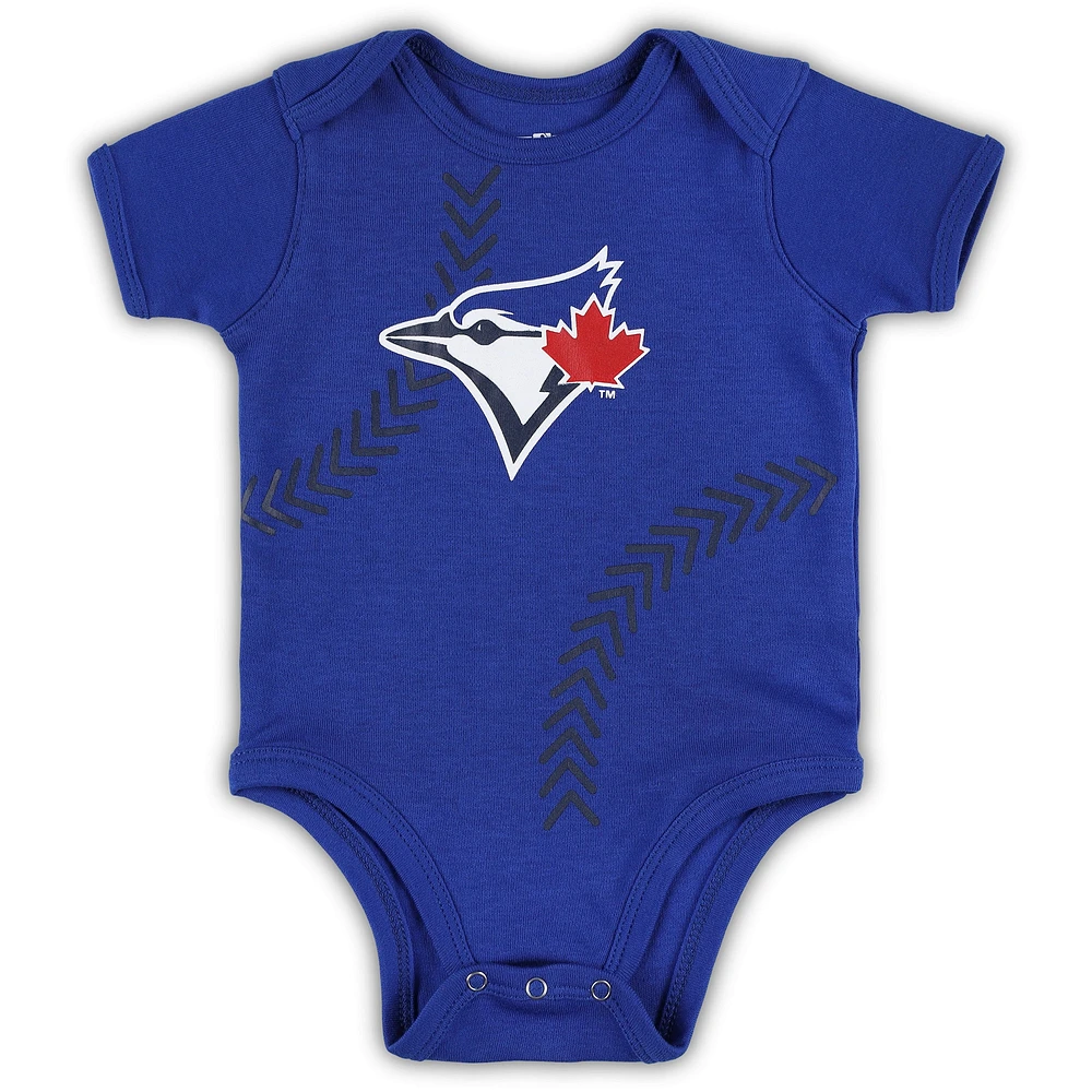 Newborn & Infant Royal Toronto Blue Jays Running Home Bodysuit