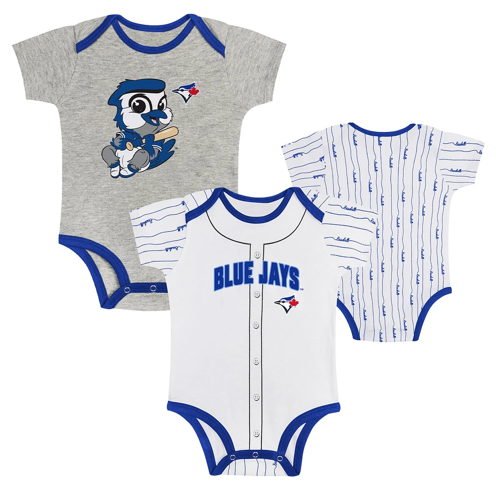 Newborn & Infant Toronto Blue Jays Play Ball 2-Pack Bodysuit Set