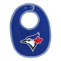 Newborn & Infant Toronto Blue Jays Tied Up Bodysuit, Bib Bootie Set
