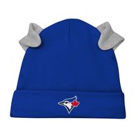 Newborn & Infant White/Royal Toronto Blue Jays Three-Piece Dream Team - Hat Bodysuit Pants Set