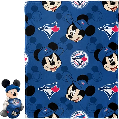 Northwest x Disney Toronto Blue Jays Mickey Hugger Pillow & Silk Touch Throw Set