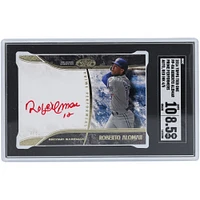 Roberto Alomar Toronto Blue Jays Autographed 2016 Topps Tier One Red Ink #PP-RA #4/5 SGC Authenticated 8.5/10 Card