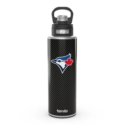 Tervis Toronto Blue Jays 40oz. Carbon Fiber Wide Mouth Water Bottle