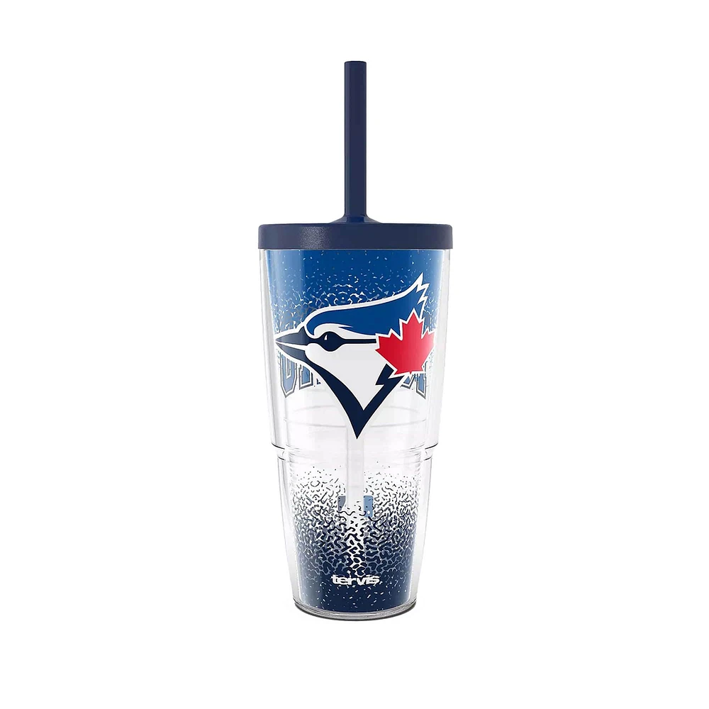 Tervis Toronto Blue Jays Defend 24oz. Classic Tumbler With Straw Lid