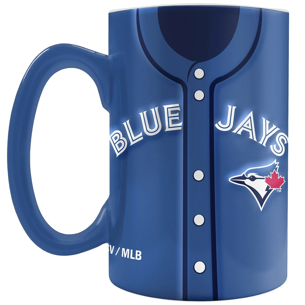 The Sports Vault Toronto Blue Jays 20 oz. Jersey Sculpted Mug