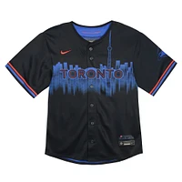 Maillot Nike bleu City Connect Team Limited des Blue Jays de Toronto pour tout-petit