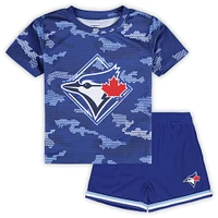 Toddler Fanatics Royal Toronto Blue Jays Field Ball T-Shirt & Shorts Set