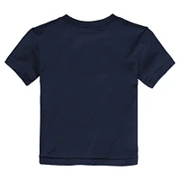 T-shirt Nike bleu marine pour tout-petit des Blue Jays de Toronto 2024 City Connect avec grand logo