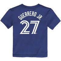 Toddler Nike Vladimir Guerrero Jr. Royal Toronto Blue Jays Player Name & Number - T-Shirt