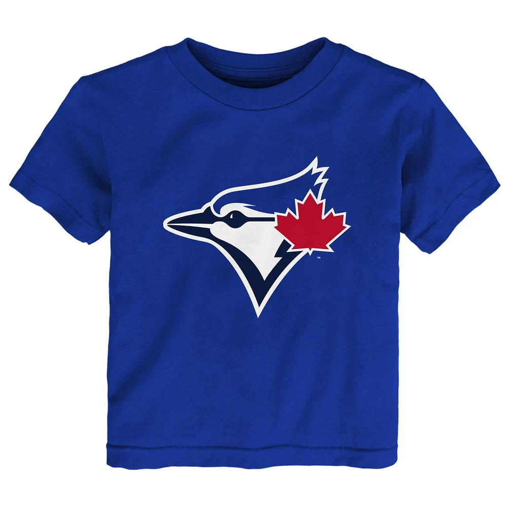 Toddler Royal Toronto Blue Jays Primary Team Logo - T-Shirt