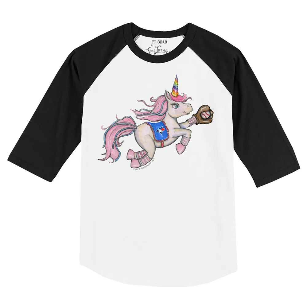 Lids Toronto Blue Jays Tiny Turnip Toddler Space Unicorn T-Shirt