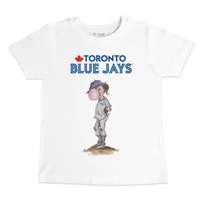 Lids Toronto Blue Jays Tiny Turnip Women's James T-Shirt - White