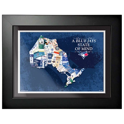 Toronto Blue Jays - 12'' x 16'' State of Mind Framed Artwork