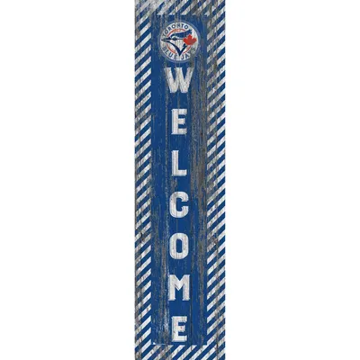 Toronto Blue Jays 12'' x 48'' Door Leaner Welcome Sign