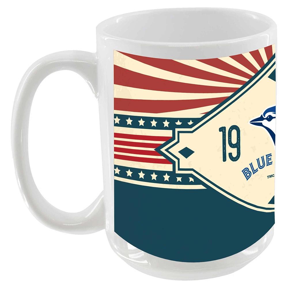 Tasse à losanges Americana de 15 oz des Blue Jays de Toronto