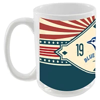 Tasse à losanges Americana de 15 oz des Blue Jays de Toronto