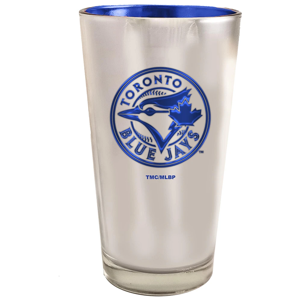 Blue Jays de Toronto 16oz. Verre à pinte galvanisé