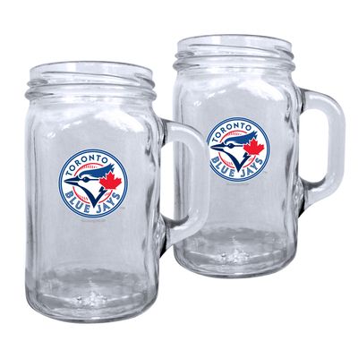 Toronto Blue Jays 2-Pack 16oz. Mason Mug - Set