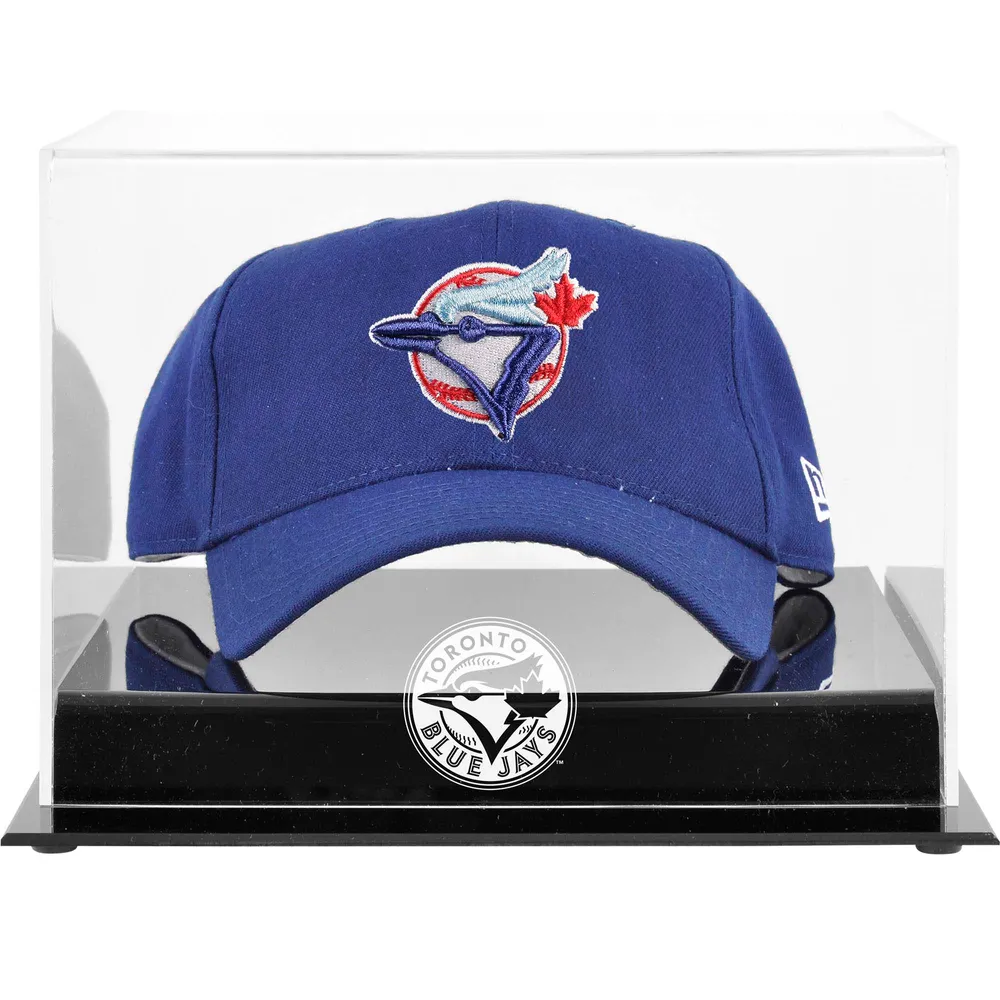 Vitrine en acrylique avec logo de casquette des Blue Jays de Toronto